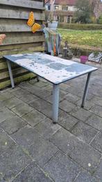 Stenen tuintafel, Tuin en Terras, Ophalen, Gebruikt, Rechthoekig