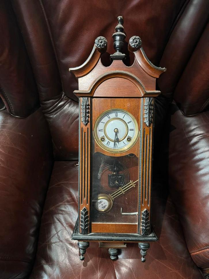 Antieke Klok - Wandklok, Antiek en Kunst, Antiek | Klokken, Ophalen