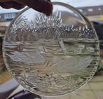 Glazen raamhanger met eendjes., Antiek en Kunst, Antiek | Glas en Kristal, Ophalen of Verzenden