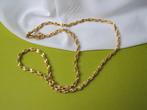 Ketting Anne Klein/ gedraaide fantasie, Verzenden, Zo goed als nieuw, Goud, Overige materialen