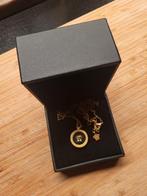 Versace Medusa Ketting - Goud & Zwart - Incl. Box, Sieraden, Tassen en Uiterlijk, Kettingen, Ophalen of Verzenden, Zo goed als nieuw
