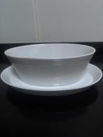 Tric Arzberg Servies - Juskom en ovenvaste schaal Kerstdiner, Ophalen of Verzenden, Zo goed als nieuw, Wit, Schaal