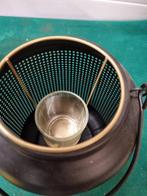 windlicht zwart metaal, Ophalen of Verzenden, 'T Olde Gre-j, Info@toldegrej.nl, Endepoelstraat 20f Didam