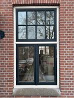 Merbau kozijn met dubbel glas, Ophalen, Zo goed als nieuw