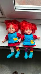2 pippi langkous poppen, Ophalen of Verzenden, Gebruikt, Pop