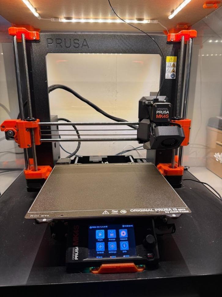 Prusa 3D Printer MK4S, Computers en Software, 3D Printers, Zo goed als nieuw, Ingebouwde Wi-Fi, Ophalen