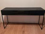 Mooie Woood zwart houten sidetable, Huis en Inrichting, Ophalen, Zo goed als nieuw, Bureau