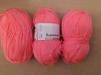 3 bolletjes supersoft., Ophalen of Verzenden, Zo goed als nieuw, Breien of Haken, Wol of Garen