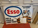 Esso Tijger metalen reclame bord 50 x 70 cm, Verzamelen, Ophalen of Verzenden, Nieuw, Reclamebord