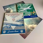 GESCH. LUCHTVAART + WERELDLUCHTVAART ‘52- ‘53 p.st., Verzamelen, Ophalen of Verzenden, Zo goed als nieuw, Boek of Tijdschrift