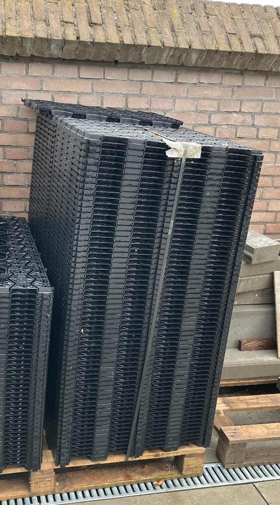 Grindplaten, Tuin en Terras, Grind, Keien en Split, Nieuw, Overige typen, Zwart, Overige materialen, Ophalen