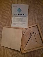 Houten Tangram Puzzel, Ophalen of Verzenden