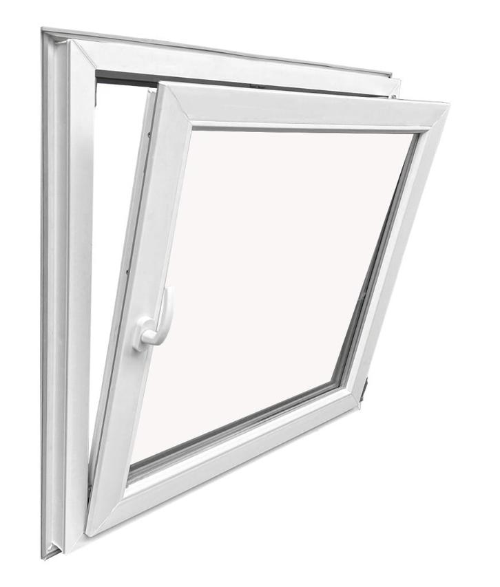 Kunststof draai/kiep kozijn 1000x1000 & 2000x1000 met glas, Doe-het-zelf en Verbouw, Glas en Ramen, Nieuw, Gevelraam of Ruit, 80 tot 120 cm