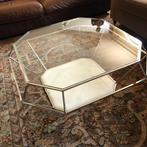 Eichholtz RVS salontafel marmeren onderkant met glasplaat, Huis en Inrichting, Woonaccessoires | Overige, Ophalen, Eichholtz, Delfweg 52 Noordwijkerhout