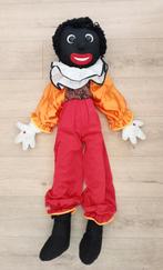 Grote Zwarte Piet van stof (110 cm) zonder muts., Ophalen of Verzenden, Gebruikt