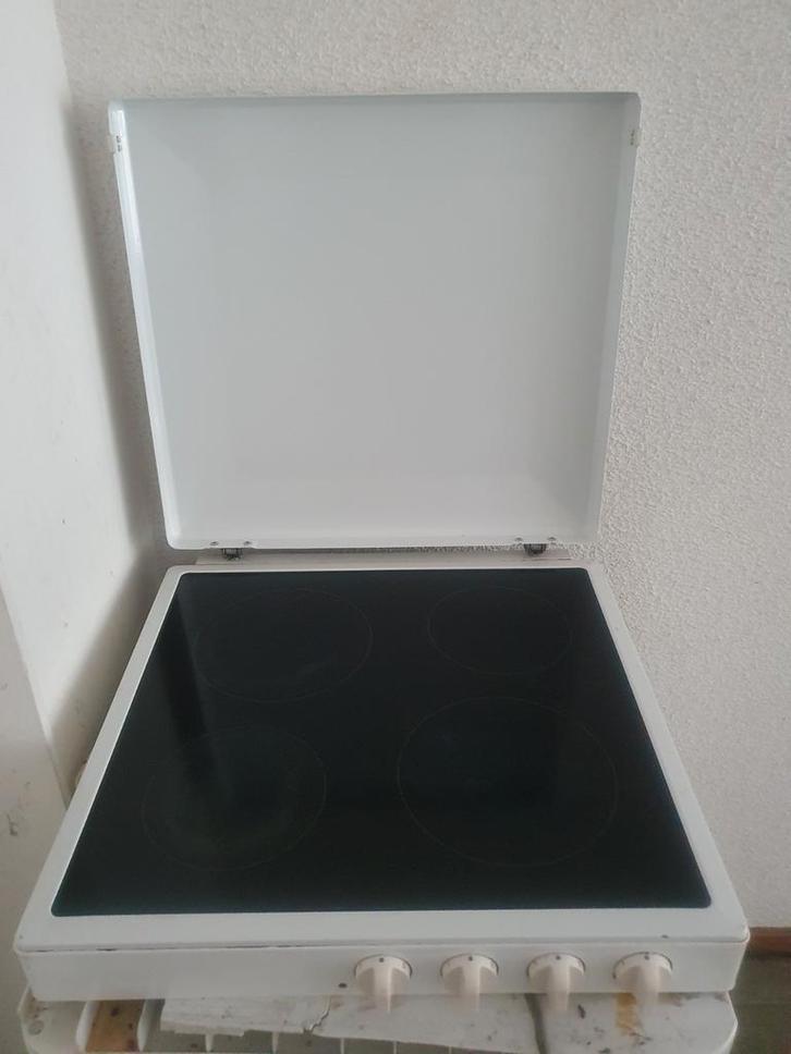 Pelgrim Keramische Kookplaat - Goedkoop!, Witgoed en Apparatuur, Kookplaten, Gebruikt, Vrijstaand, Keramisch, 4 kookzones, Ophalen