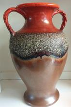 Jasba Vloervaas, jaren 60, 50cm, Gebruikt, 50 tot 75 cm, Aardewerk of Porselein, Ophalen of Verzenden