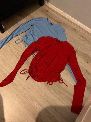 2 super leuke shirtjes te koop! “Zara” beschikbaar voor biedingen