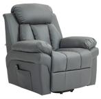 (NIEUW) Relaxe fauteuil met opstaanfunctie | Kunstleer, Ophalen, Nieuw