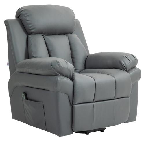 (NIEUW) Relaxe fauteuil met opstaanfunctie | Kunstleer, Huis en Inrichting, Fauteuils, Nieuw, Ophalen