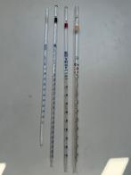 Meetpipettenset(4x) gegradueerd(laboratorium), Ophalen of Verzenden, Nieuw