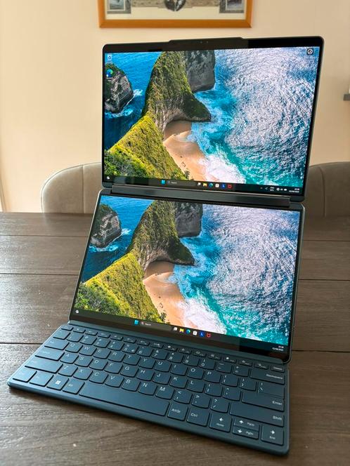 Lenovo Yoga Book 9i – Dual OLED schermen | i7 13e gen, Computers en Software, Windows Laptops, Zo goed als nieuw, 14 inch, SSD