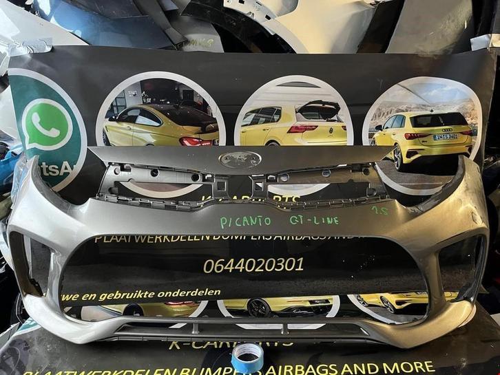 Bumper Kia Picanto Gt Line 2021+ origineel voorbumper, Auto-onderdelen, Carrosserie en Plaatwerk, Bumper, Kia, Voor, Gebruikt
