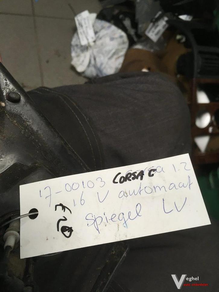 Opel corsa C spiegel links of rechts handbediend, Auto-onderdelen, Spiegels, Gebruikt, Ophalen of Verzenden