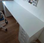 Gratis IKEA Lagkapten Bureaublad 200x60 - Licht Gebruikt, Huis en Inrichting, Bureaus, Ophalen, Zo goed als nieuw, Bureau