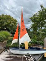 Zeil-roeiboot lengte 365cm, kleine buitenboordmotor mogelijk, Watersport en Boten, Open zeilboten, Ophalen, Geen motor, Gebruikt