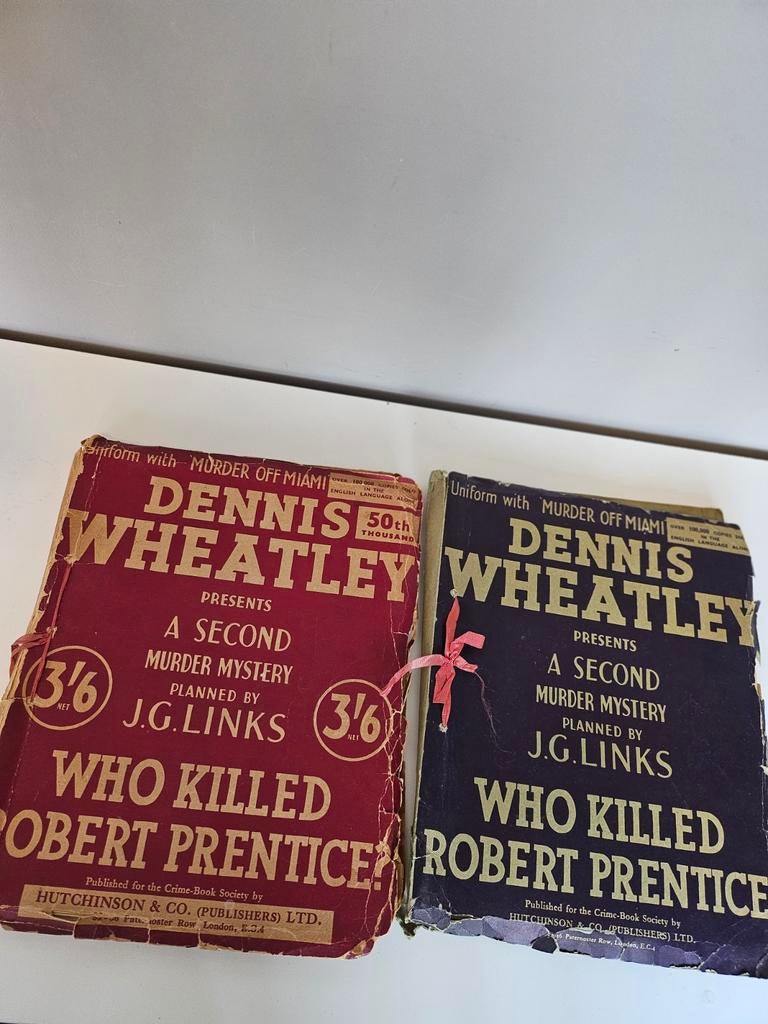 Dennis Wheatley Murder Mysteries - Zeldzame Edities, Ophalen of Verzenden
