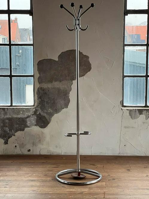 Art-Deco Bauhaus kapstok, rond 1930 chroom, Antiek en Kunst, Antiek | Overige Antiek, Ophalen