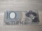 Vrijwel UNC biljet 10 gulden Staalmeester, 1944, Postzegels en Munten, Bankbiljetten | Nederland, Ophalen of Verzenden, 10 gulden