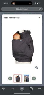 Draagtrui Boba (2 stuks) Small/ Medium Grijs Antraciet, Kinderen en Baby's, Babydragers en Draagdoeken, Ophalen of Verzenden, Gebruikt
