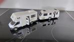 Speelgoedvoertuigen. Camper met caravan, Ophalen, Gebruikt