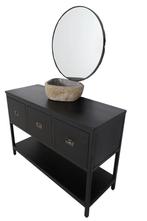 zwart badkamermeubel 120, Ophalen of Verzenden, Nieuw