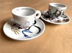 Illy espresso kopjes schoteltjes Padraig Timoney, Huis en Inrichting, Keuken | Servies, Nieuw, Ophalen of Verzenden, Overige stijlen