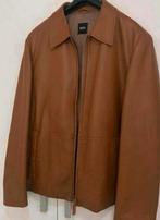 Lamslederen hugo boss jas, Kleding | Heren, Jassen | Winter, Ophalen of Verzenden, Zo goed als nieuw, Maat 52/54 (L), Bruin