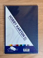 10 vellen hobbykarton blauw, Ophalen of Verzenden, Nieuw, Blanco kaart of Basiskaart