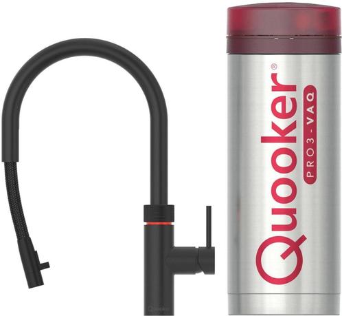 Quooker Flex Zwart / Combi + boiler Nieuw in Doos, Huis en Inrichting, Keuken | Keukenbenodigdheden, Nieuw, Ophalen of Verzenden
