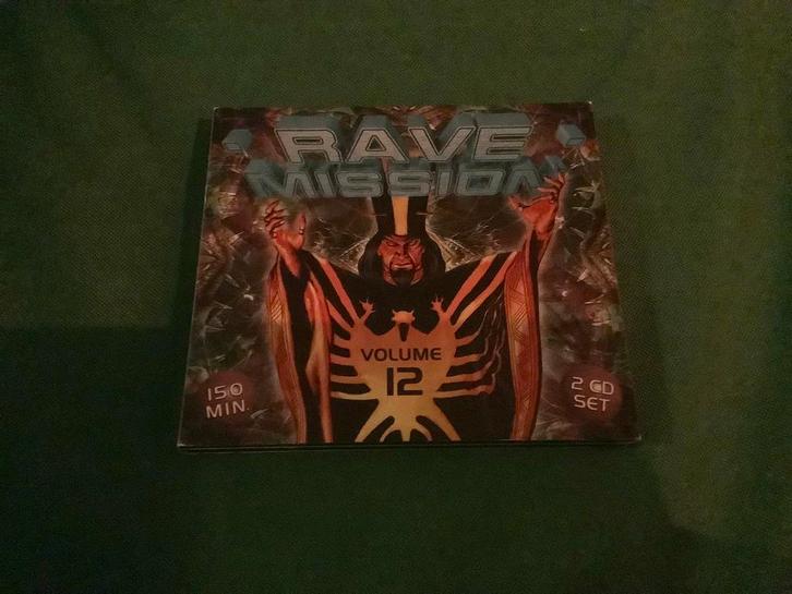 Rave Mission Volume 12 2cd (Dld), Cd's en Dvd's, Cd's | Dance en House, Gebruikt, Techno of Trance, Ophalen of Verzenden