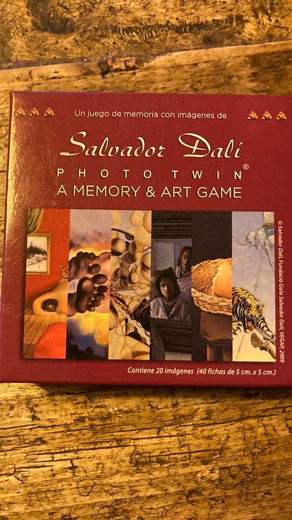 Salvador Dali A Memory & Art Game, Ophalen of Verzenden, Nieuw