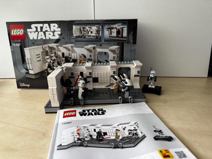 Lego starwars 75387 Boarding the Tantive IV, Kinderen en Baby's, Speelgoed | Duplo en Lego, Zo goed als nieuw, Lego, Complete set