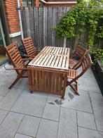 houten tuinset 4 - 10 personen uitklapbaar IKEA applaro, Tuin en Terras, Tuinsets en Loungesets, Ophalen, Gebruikt, Hout
