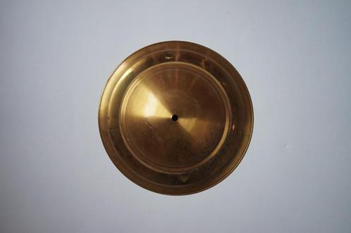 antiek onderdeel lamp messing plafondkap groot c, Antiek en Kunst, Antiek | Lampen, Ophalen of Verzenden
