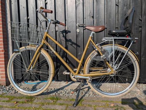 Union Flow damesfiets (mei 2022) slot, mandje, Fietsen en Brommers, Fietsen | Dames | Damesfietsen, Zo goed als nieuw, Overige merken