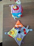 Woezel en Pip kubus + knuffel friemel doekje., Ophalen of Verzenden, Nieuw