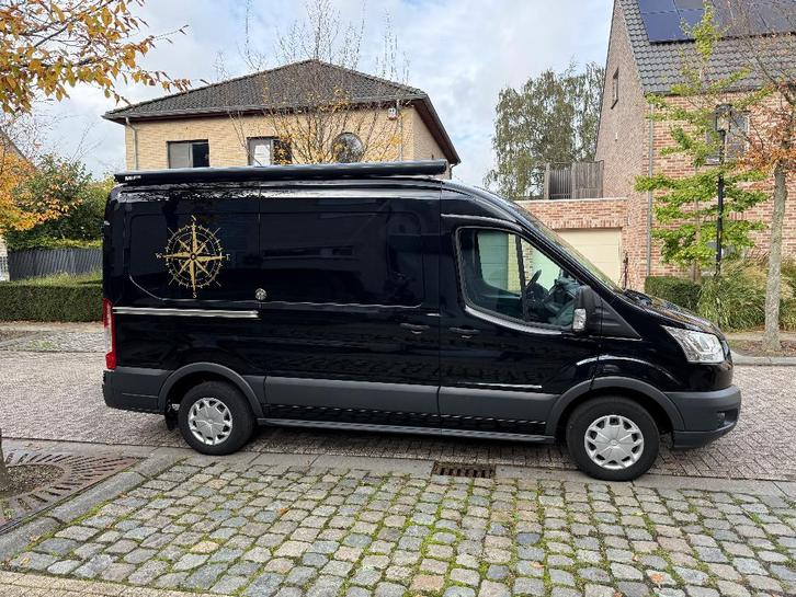 Ford Transit 2017 41000km Euro 6b Zelfbouwcamper, Caravans en Kamperen, Campers, Particulier, tot en met 3, Buscamper of Camperbus