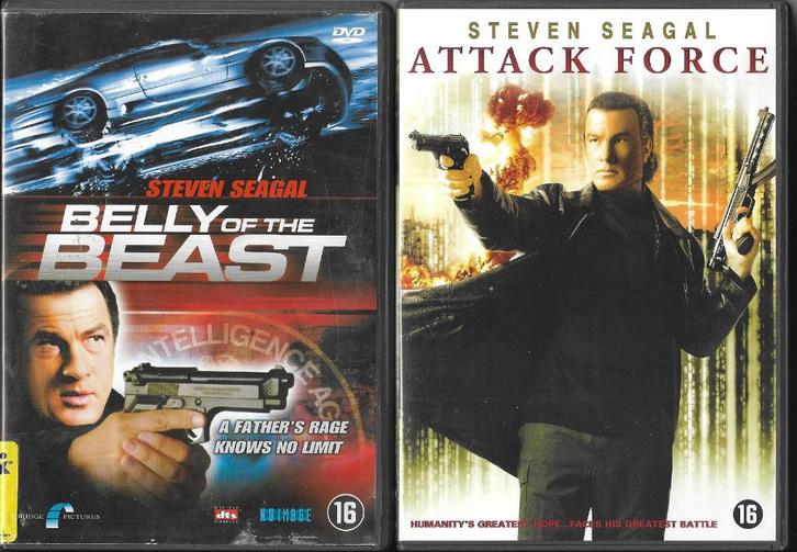 18 DVD's van Steven Seagal, Cd's en Dvd's, Dvd's | Actie, Zo goed als nieuw, Vanaf 16 jaar, Ophalen