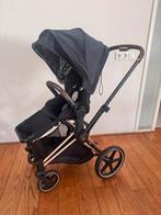 Fijne kinderwagen in goede staat! Cybex Priam Rosegold, Gebruikt, Verstelbare duwstang, Ophalen, Kinderwagen